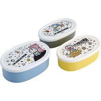スケーター SRS3SAG 抗菌シール容器3Pセット アナと雪の女王(22