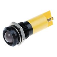 アールエスコンポーネンツ RS PRO 表示灯， 黄， 実装ホールサイズ:14mm 207-501 1個（直送品）