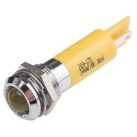 アールエスコンポーネンツ RS PRO 表示灯， 黄， 実装ホールサイズ:12mm 209-175 1個（直送品）