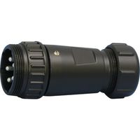 七星科学研究所 七星 防水メタルコネクタ NJWー20シリーズ 3極 ADM6 NJW-203-ADM6 1個 806-9021（直送品）