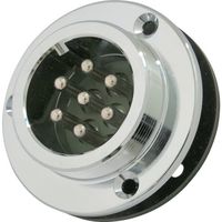 七星科学研究所 七星 防水メタルコネクタ NWPCー40シリーズ 10極 R NWPC-4010-R 1個 790-6404（直送品）