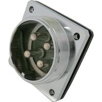 七星科学研究所 七星 防水メタルコネクタ NWPCー50シリーズ 25極 R NWPC-5025-R 1個 790-9322（直送品）