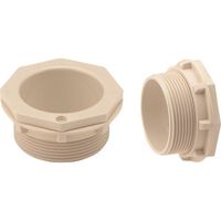 未来工業 未来 通線ブッシング PBZ-48J 1個 203-6598（直送品）