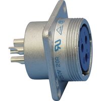 七星科学研究所 七星 欧州安全規格対応コネクタ NETー24シリーズ 4極 RF NET-244-RF 1個 806-9261（直送品）