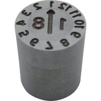 浦谷商事 浦谷 金型デートマークSD型 外径4mm SD-YM-4-19 1個 128-0174（直送品）