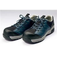 ユニット 先芯入りスニーカー ネイビー 25.5cm 873-64-6 1足（直送品）