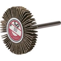 ムラコ MURAKO 軸付フラップ金具無し 外径30幅5軸径3mm 粒度#320 320# KN3005 320 1セット(10個) 852-5841（直送品）