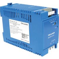TDKラムダ DINレール取付専用ユニット型電源 DRJ 100Wヨーロッパ端子 DRJ100-24-1E 1台 788-8678（直送品）