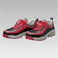 ユニット ワークシューズ(メッシュ赤)27.5cm 378-37-10 1足（直送品）