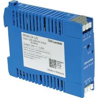 TDKラムダ DINレール取付専用ユニット型電源 DRJ 30W ヨーロッパ端子 DRJ30-24-1E 1台 788-8716（直送品）