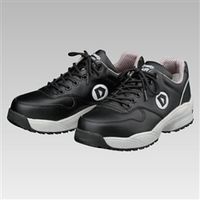 ユニット ワークシューズ(撥水・黒)26cm 378-35A-7 1足（直送品）