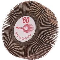 ミユキ産業 ミユキ ミラクルフラップ J87ー30R 80X25X6 60# MMR8025-60 1個 125-9304（直送品）