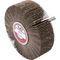 ムラコ MURAKO 軸付フラップ金具無し 外径80幅25軸径6mm 粒度#320 320# KN8025 320 1セット(5個)（直送品）