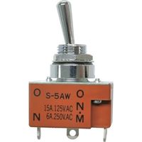 NKKスイッチズ 防水形トグルスイッチ はんだ端子 単極 AW