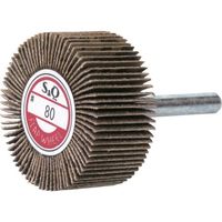 ムラコ MURAKO 軸付フラップ金具無し 外径40幅20軸径6mm 粒度#150 150# KN4020 150 1セット(10個)（直送品）