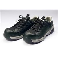 ユニット 先芯入りスニーカー ブラック 25.5cm 873-63-6 1足（直送品）