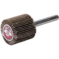 ムラコ MURAKO 軸付フラップ金具無し 外径25幅25軸径6mm 粒度#320 320# KN2525 320 1セット(10個)（直送品）