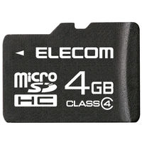 MicroSDHCカード Class4 4GB 法人専用 MF-MSD004GC4 H エレコム 1個