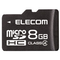 microSDカード [C4] Class4 スタンダード 4/8 GB エレコム