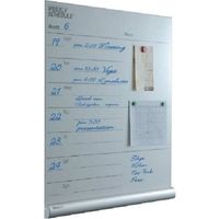 ナイキ ホワイトボード ML-340 1台 868-5590（直送品）