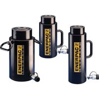 エナパック 安全ナット付超軽量アルミ単動油圧シリンダ RACL502 1台 852-0176（直送品）