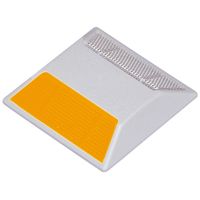 ユニット キャットアイマーカーDR220 片面黄色 386-102 1個（直送品）