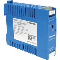 TDKラムダ DINレール取付専用ユニット型電源 DRJ 30W ヨーロッパ端子 DRJ30-12-1E 1台 788-8708（直送品）