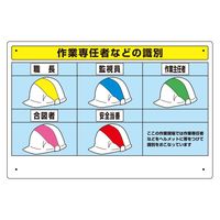 ユニット 作業専任者識別標識セット 377-49A 1セット（直送品）