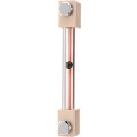 協和 耐熱・耐薬品用ガラスパイプ式オイルゲージ KLPC-250G-M10 1個 107-0803（直送品）