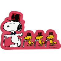 スモール・プラネット PEANUTS スヌーピー SNOOPY ステッキ キャラ ステッカー SN1013 5枚（直送品）