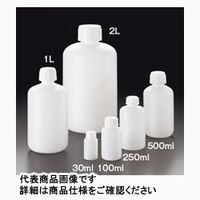 サンプラテック PE細口瓶 100mL 02062 1セット(10個:1個×10本)（直送品）