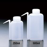 サンプラテック エコノ角型洗浄瓶 500mL 02116 1セット(5本)（直送品）