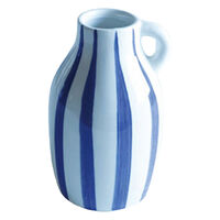 グローバルアロー 花瓶 welms Blue Stripe ハンドル ベース 551201 1個（直送品）