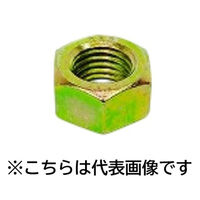 三笠・鋲螺 S45C(H)熱処理六角ナット 1種 クロメート M20 125個入 1100100045029 1箱(125個入)（直送品）