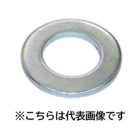 三笠・鋲螺 ISO丸座金 鉄 ユニクロ M22×39×3.0 150枚入 ワッシャー 1100100045205 1箱(150枚入)（直送品）