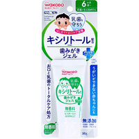 アサヒグループ食品 和光堂 にこピカ キシリトール配合 歯みがきジェル 無香料 30g入 4987244600967 1個（直送品）