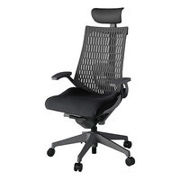 【設置込】ITOKI（イトーキ） アクト2 固定肘 ビニールレザーヘッド付 KJ425PSFW2T1W2 ブラック 1脚（直送品）