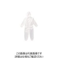 山田辰 AUTOーBI 簡易防護服 4Lサイズ シロ 100-WH-4L 1セット(5着) 157-8164（直送品）