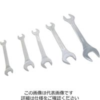アークランズ WIZ’A 薄型スパナ5本組 WZUSー5S 1セット(2セット)（直送品）