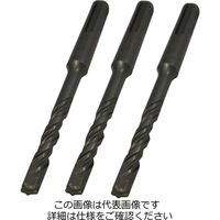 アークランズ GREATTOOL SDSプラス ドリルビット 6.4mm 3本入 SDSー64 SDS-64 1セット(18本:3本×6パック)（直送品）