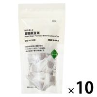 無印良品 香りを楽しむ 黒糖黒豆茶 20g（2g×10バッグ） 10袋 良品計画