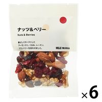 無印良品 ナッツ＆ベリー 30g 1箱（6袋入） 良品計画