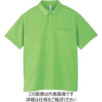 トムス 4.4オンスドライBDポケ付ポロシャツ ライム L 00331-ABP-155-L 1セット(5枚)（直送品）