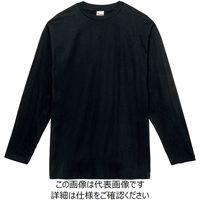 トムス 5.6オンスヘビーウエイト長袖Tシャツ ブラック 00102-CVL-005