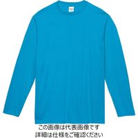 トムス 5.6オンスヘビーウエイト長袖Tシャツ ターコイズ 00102-CVL-034