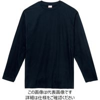 トムス 5.6オンスヘビーウエイト長袖Tシャツ ネイビー 00102-CVL-031