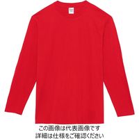 トムス 5.6オンスヘビーウエイト長袖Tシャツ レッド 00102-CVL-010