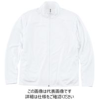 トムス 4.4オンスドライジップジャケット ホワイト L 00358-AMJ-001-L 1セット(2枚)（直送品）