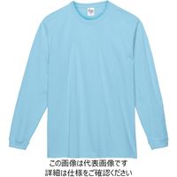 トムス 7.4オンススーパーヘビーウエイト長袖Tシャツ ライトブルー XS 00149-HVL-133-XS 1セット(2枚)（直送品）