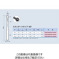 WM裏座ぐりチャンファーミルズ60°5.0Dx100 TiAlCN 【WMCM06050100A60】 WMCM06050100A60 1本（直送品）